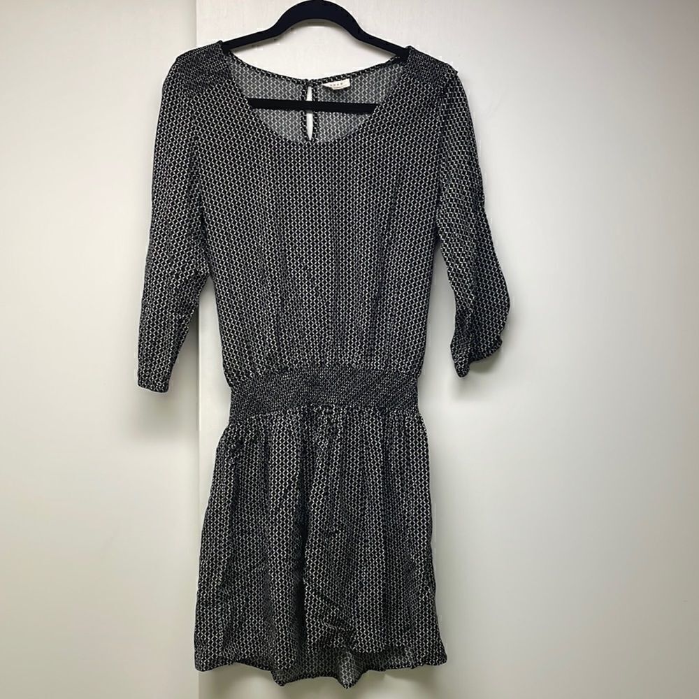 Soft Joie Black/White Dress, Size Small